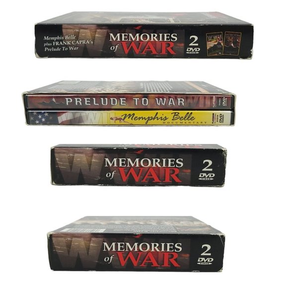 Memories Of War WWII Documentary Memphis Belle Prelude To War 2 DVD Set - Picture 3 of 12